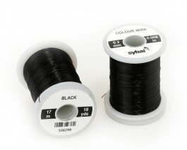 Colour Wire, 0.2 mm, Black